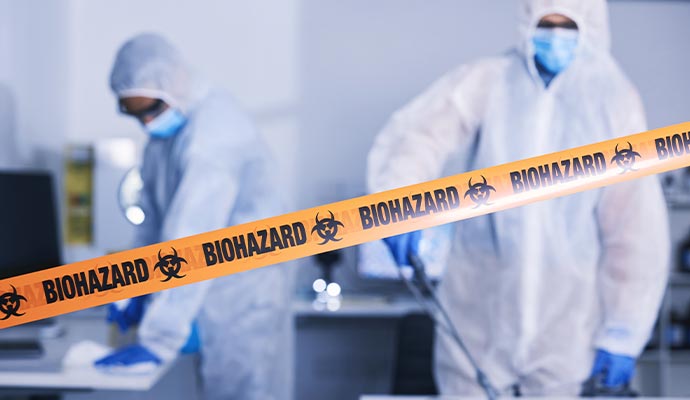 Trauma cleanup service