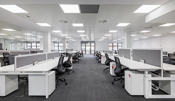 Clean office environment