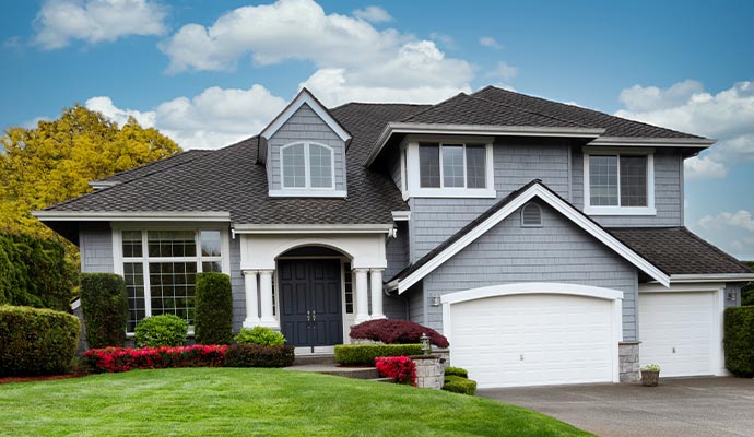 Clean residential property