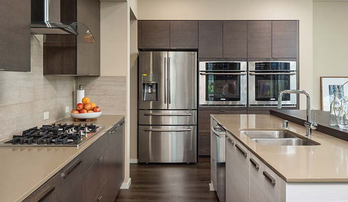Modern kitchen interior